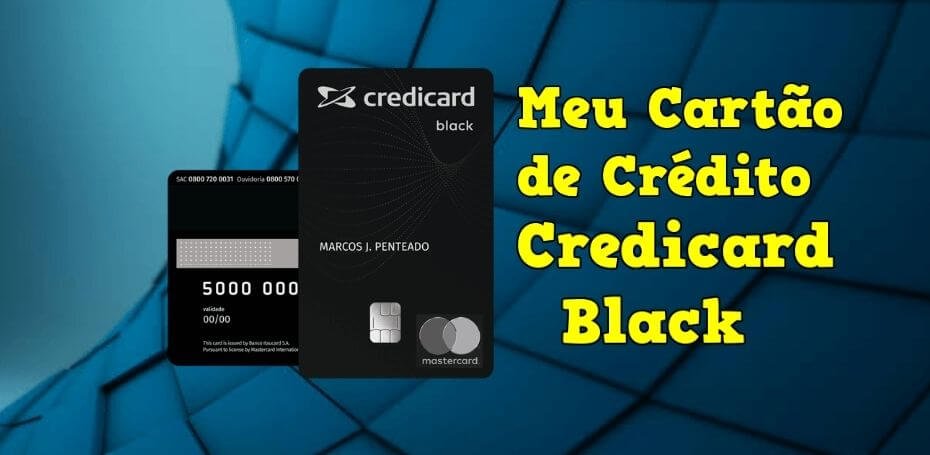 Cartão de crédito Credicard Black